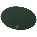 Top Grain Leather Oval Placemat - Domestic
